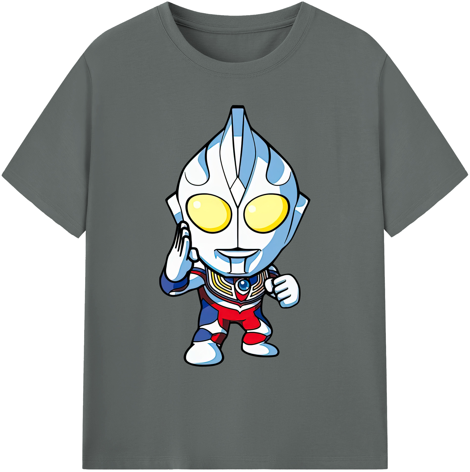 （画像用） ウルトラマン Ultraman 綿100％ メンズ半袖Tシャツ｜肌触りやわらか＆通気性